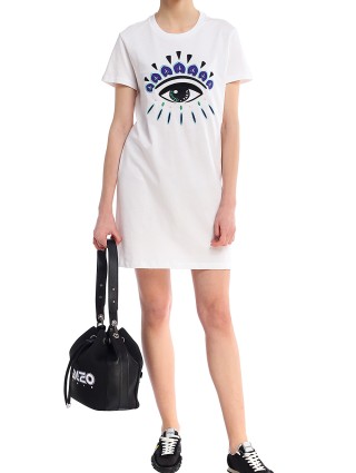 Белое платье KENZO: фото 1 - Invogue